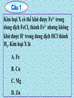 Ôn tập chương 7 lớp 12