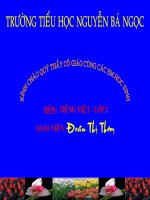 CTả 2: Câu chuyện bó đũa