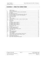 Thuyết minh kỹ thuật công tác chống thấm