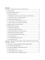 Tiểu luận Quản lí chất thải nguy hại (khảo sát trên địa bàn Thành phố Hà Nội)