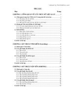 cấu trúc dữ liệu va giải thuật