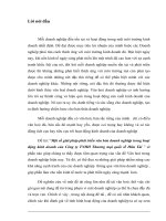 tiểu luận Một số giải pháp phát triển văn hóa doanh nghiệp trong hoạt động kinh doanh của Công ty TNHH Thương mại quốc tế Hữu Tài