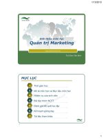 Kiến Thức Nhập Môn Quản Trị Marketing