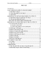 ĐÁNH GIÁ CÁC HOẠT ĐỘNG QUẢN TRỊ CỦA CÔNG TY CỔ PHẦN QUỐC TẾ HÀ AN
