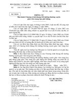 Du thao Chương trình khung BDTX GV THPT