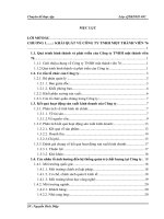 Hoàn thiện hệ thống quản lý chất lượng tại Công ty TNHH một thành viên 76