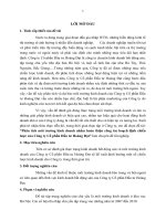 Phân tích môi trường kinh doanh nhằm hoàn thiện công tác hoạch định chiến lược của Công ty Cổ phần Đầu tư Hoàng Đạt