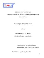 KẺ GHÉT ĐỜI CỦA MOLIE LÀ MỘT VỞ KỊCH PHI CỔ ĐIỂN