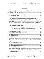 GIẢI PHÁP HOÀN THIỆN HỆ THỐNG KIỂM SOÁT NỘI BỘ CỦA CÔNG TY CHỨNG KHOÁN ALPHA