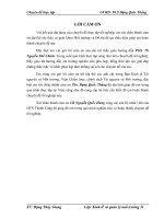Áp dụng phí dịch vụ rác thải trong quản lý môi trường trên địa bàn quận Thanh Xuân, Hà Nội