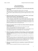 Bài tập tình huống Quản trị công nghệ