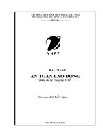 bài giảng an toàn lao động kỹ thuật