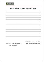 BÁO CÁO THỰC TÂP KỸ THUẬT DỰ ÁN KHU TÁI ĐỊNH CƯ BÌNH KHÁNH