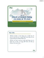 Bài 4  Cá Nhân  Tổ Chức