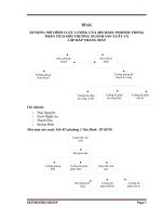 ÁP DỤNG MÔ HÌNH 5 LỰC LƯỢNG CỦA MICHAEL PORTER TRONG PHÂN TÍCH MÔI TRƯỜNG NGÀNH SẢN XUẤT VÀ LẮP RÁP THANG MÁY