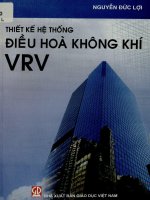 Thiết kế hệ thống điều hòa không khí VRV