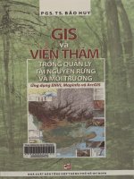 GIS và viễn thám trong quản lý tài nguyên rừng và môi trường - Ứng dụng ENVI, Mapinfo và ArcGIS