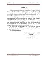 Tạo việc làm cho lao động nữ nông thôn Bình Lục giai đoạn 2013- 2015