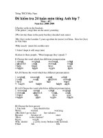 de thi 24 tuan lop 9