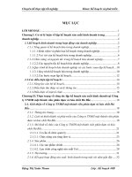 Một số giải pháp nhằm hoàn thiện công tác lập kế hoạch sản xuất kinh doanh tại Công ty Trách nhiệm hữu hạn một thành viên phân đạm và hóa chất Hà Bắc giai đoạn 2011- 2015