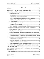 Phân tích và quản lí rủi ro tỷ giá trong hoạt động kinh doanh ngoại hối của Ngân hàng Agribank