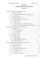 bài giảng truyền thông đa phương tiện