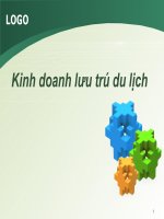 Bài giảng Pháp luật trong kinh doanh du lịch: Quy định về kinh doanh lưu trú du lịch