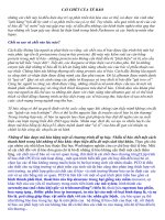 CÁI CHẾT của tế bào