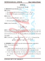 đề thi thử 2011 - đề số 28