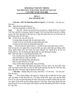 SINH HOẠT TRUYỀN THỐNG ĐẠI HỘI CHÁU NGOAN BÁC HỒ