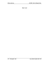 Đánh giá công tác xóa đói giảm nghèo ở huyện Thường Xuân- Thanh Hóa