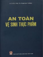 An toàn vệ sinh thực phẩm
