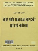 Xử lý nước thải giàu Nitơ và phốtpho