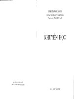 Khuyến học - giáo trình khuyến khích học tập