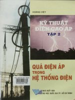 Kỹ thuật điện cao áp. Tập 2- Quá điện áp trong hệ thống điện