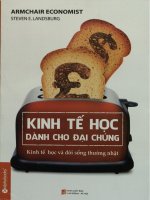 Kinh tế học dành cho đại chúng - Kinh tế học và đời sống thường nhật