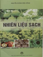 Giáo trình Nhiên liệu sạch