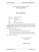 Hoàn thiện công tác quản lý dự án tại Tổng công ty Cổ phần Tư vấn Đầu tư Xây dựng Dầu khí