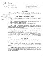 Quyết định số 08 - UBND tỉnh Kiên Giang