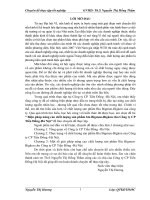 Biện pháp nâng cao chất lượng sản phẩm bia Bigmen-Bigken cho Công ty CP Tiến Đồng-Hà Nội