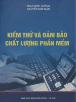 Kiểm thử và đảm bảo chất lượng phần mềm