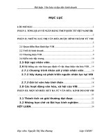 Bài luận  Văn hóa và đạo đức kinh doanh nhân viên Ngân hàng TMCP Quốc Tế Việt Nam