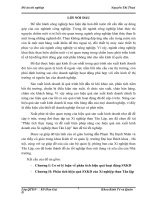 Phân tích thực trạng và đề xuất biện pháp nâng cao hiệu quả sản xuất kinh doanh của Xí nghiệp than Tân Lập