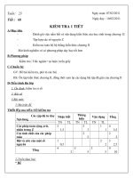 gan kiểm tra tiết 68(lớp 6 có dề+đáp án và matran)