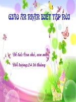 NBTN Con chó,con mèo:24-36th