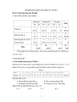 Đề thi toán 7 HKII - BGD2