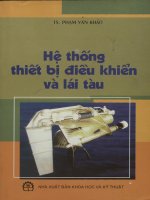 Hệ thống thiết bị điều khiển và lái tàu