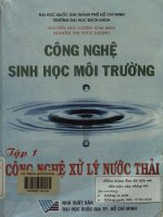 Công nghệ sinh học môi trường - Tập 1. Công nghệ xử lý nước thải