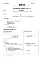 giáo án lớp 2_tuần 23