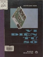 Vi điện tử số. Tập 1